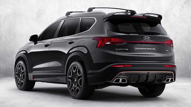 hyundai santa fe 2021 "ngau" hon voi goi nang cap n performance hinh 3