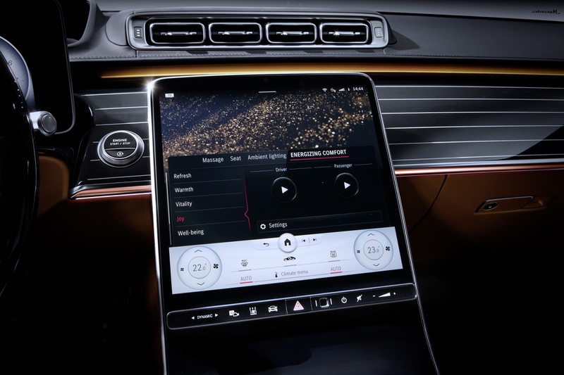 noi that cua mercedes s-class 2021 sang trong nhu du thuyen 5 sao hinh 4