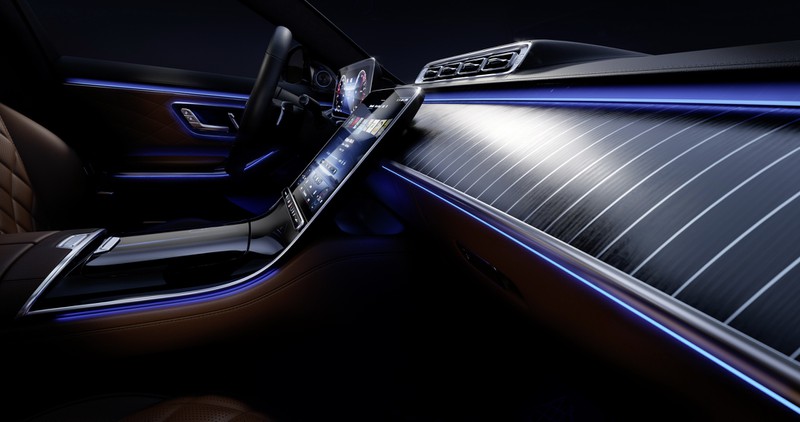 noi that cua mercedes s-class 2021 sang trong nhu du thuyen 5 sao hinh 7