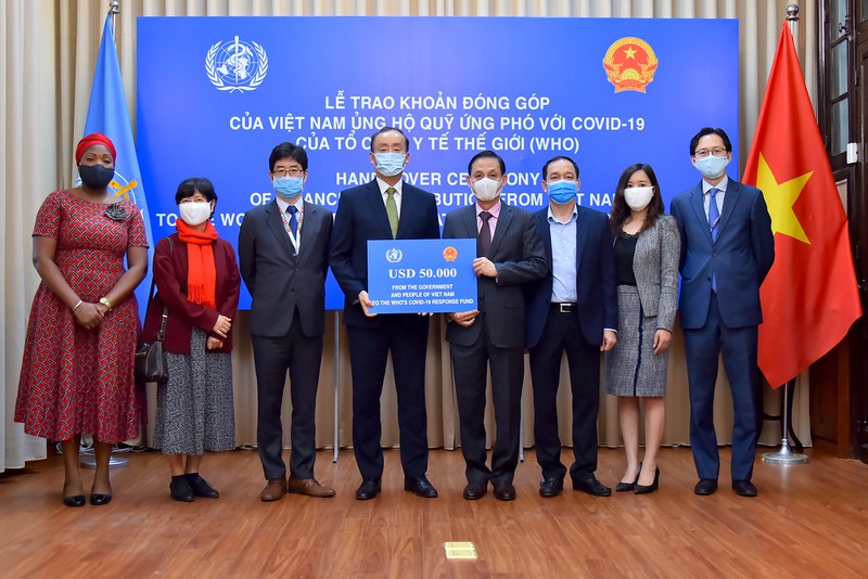 viet nam ung ho 50.000 usd cho quy ung pho voi covid-19 cua who hinh 1