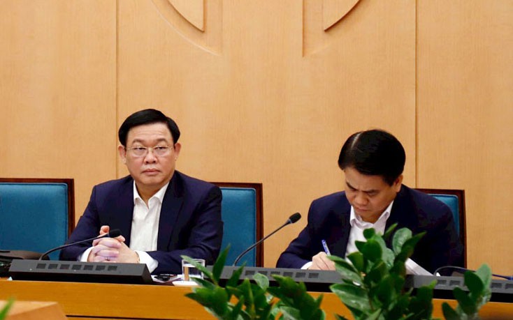 bi thu ha noi: nguoi dan vao sieu thi dong se tao nguy co lay nhiem lon  hinh 1