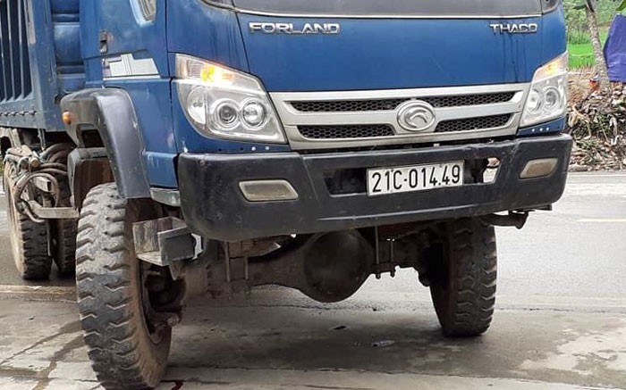 yen bai: va cham o to tai va xe may, mot nguoi tu vong hinh 1