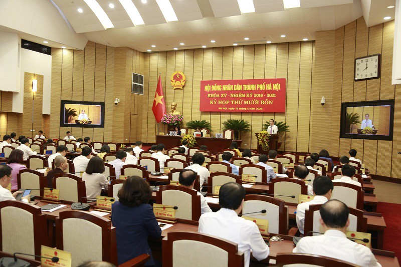 khai mac ky hop thu 15 hdnd tp ha noi ban van de nhan su hinh 1