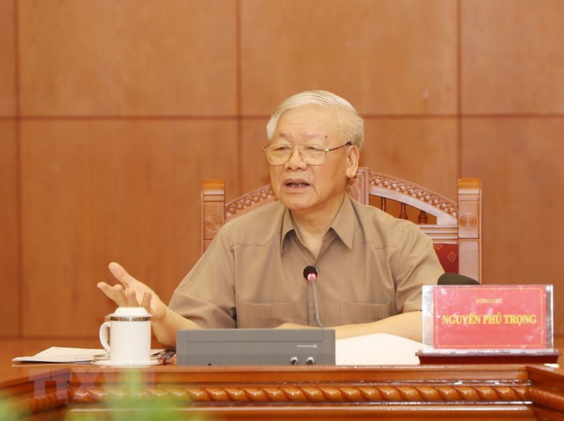 tong bi thu chu tri hop thuong truc ban chi dao phong chong tham nhung hinh 2