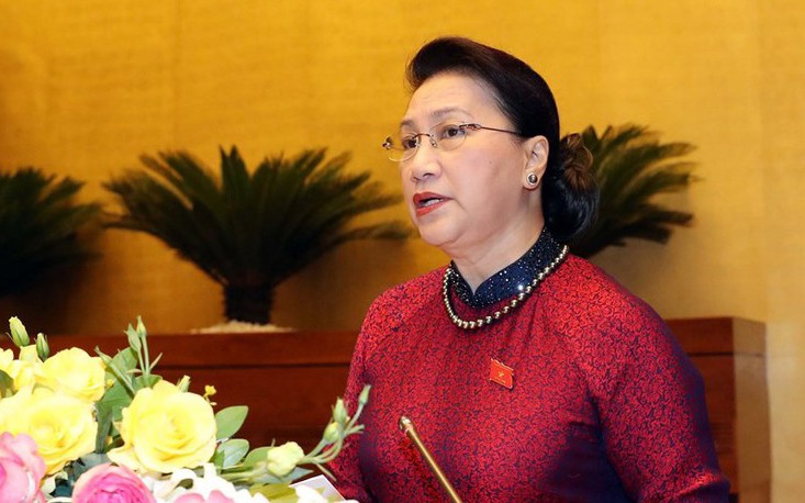 quoc hoi chinh thuc mien nhiem ong vuong dinh hue va ba nguyen thanh hai hinh 1