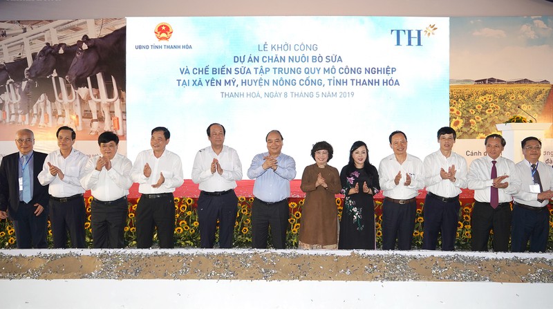 thu tuong du le khoi cong du an nong nghiep cong nghe cao o thanh hoa hinh 2