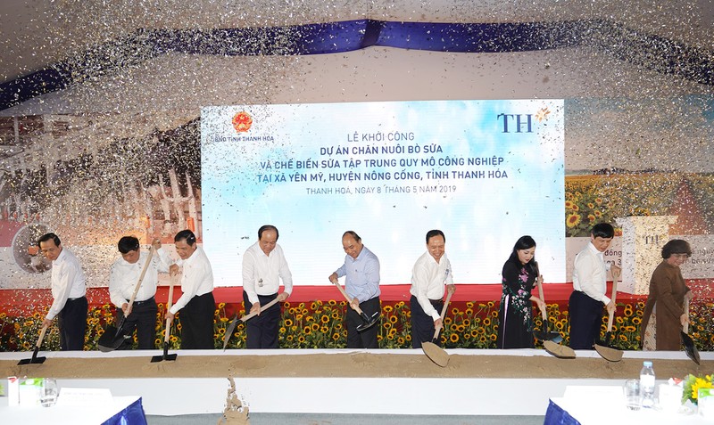 thu tuong du le khoi cong du an nong nghiep cong nghe cao o thanh hoa hinh 1