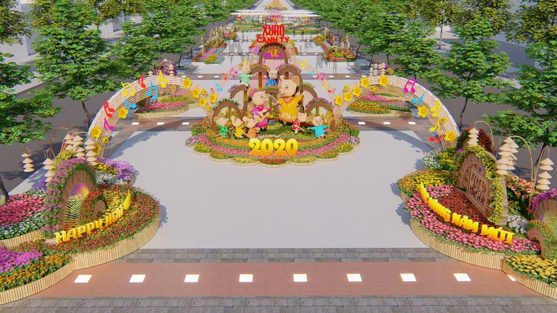 duong hoa nguyen hue 2020: hien dai & dam da ban sac vh truyen thong hinh 1