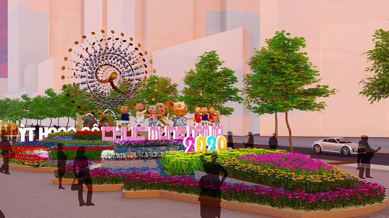 duong hoa nguyen hue 2020: hien dai & dam da ban sac vh truyen thong hinh 4