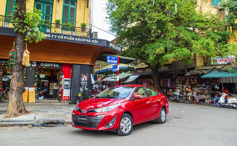 toyota vios 2020 them nhieu tien nghi, gia giam hinh 3
