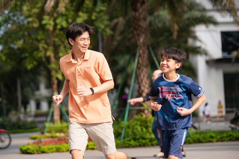 vinschool phat dong chuong trinh "thu thach chay 30 ngay" hinh 2