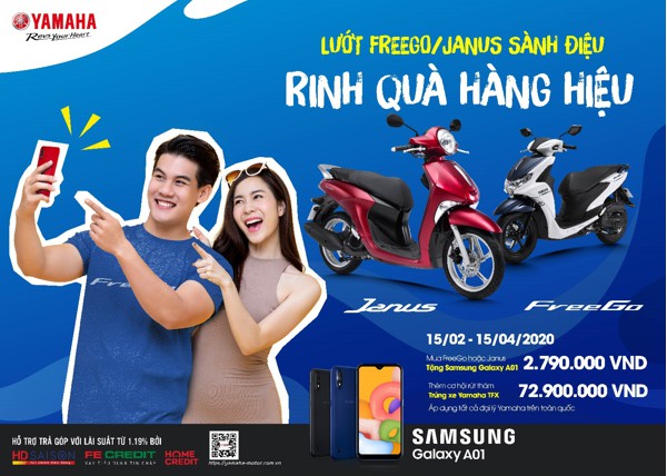 nhan ngay qua "chat" khi mua yamaha janus va freego hinh 1