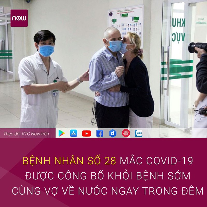 benh nhan covid-19 nguoi anh xuat vien toi 13/4 hinh 1