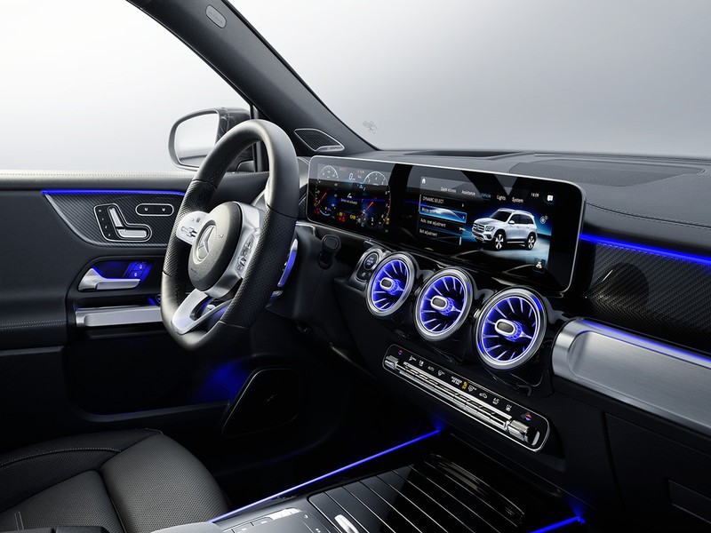 hinh anh chi tiet mercedes-benz glb 200 amg gia gan 2 ty dong hinh 9