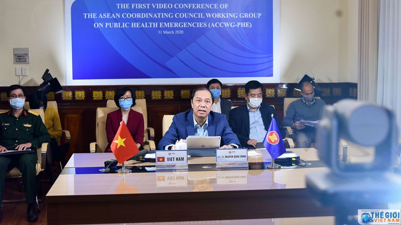 cac nuoc asean hop truc tuyen ban ve phuong phap phong, chong covid-19 hinh 1
