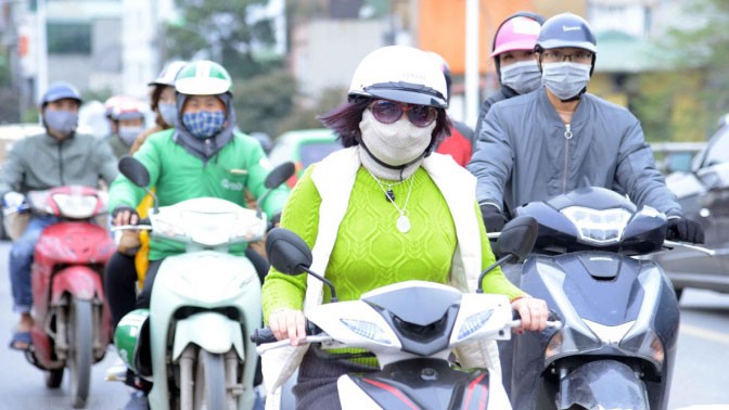 thoi tiet ngay 11/4: khong khi lanh dang di chuyen xuong phia nam hinh 1
