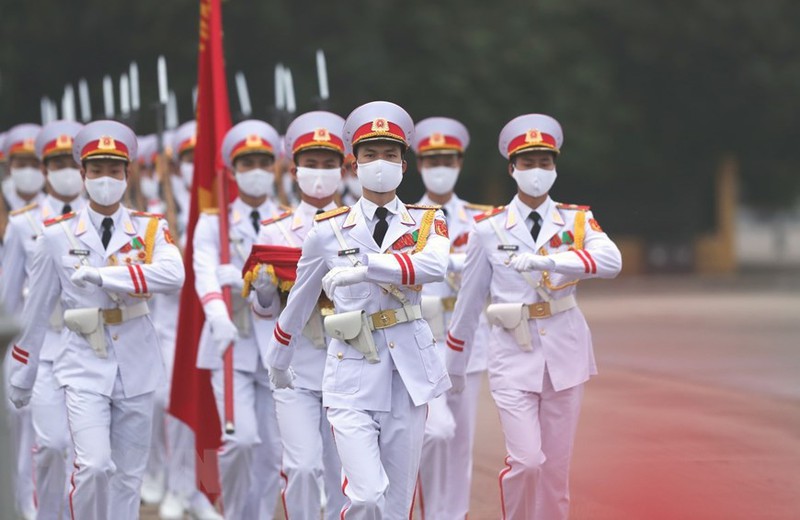 le thuong co tren quang truong ba dinh ky niem 45 nam thong nhat hinh 3