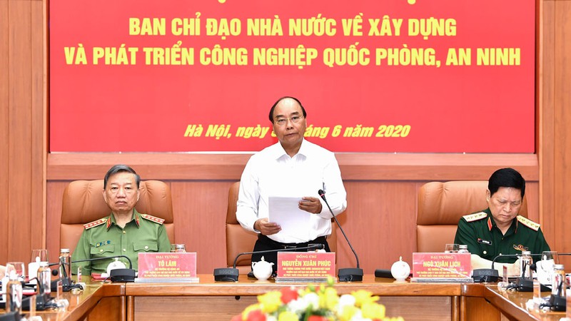 thu tuong yeu cau tiep tuc kien toan to chuc cong nghiep quoc phong  hinh 1