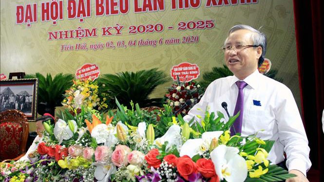 ong tran quoc vuong du dai hoi huyen tien hai, thai binh hinh 1