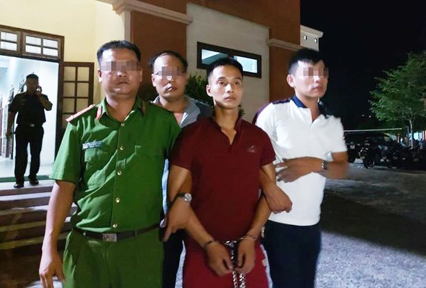 trieu quan su ngu tren noc nha, chay doc duong bien de tron cong an hinh 1