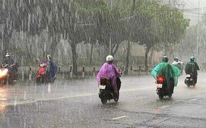 miền bắc ngày nắng nóng, chiều tối và đêm có mưa rào hình 1 mien bac ngay nang nong, chieu toi va dem co mua rao hinh 1