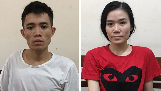 doi nam nu bi bat qua tang cung 1kg "hang trang" hinh 1