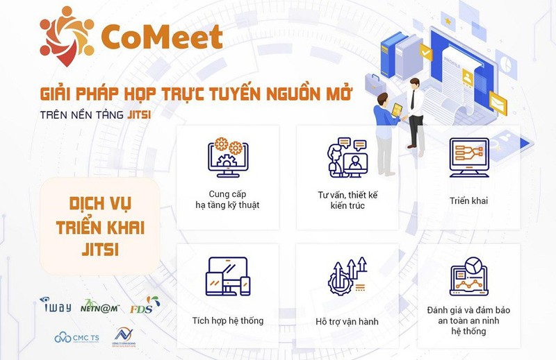 ra mat giai phap hoi nghi truc tuyen comeet hinh 1