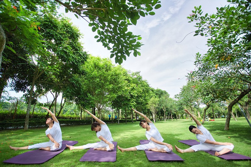 trai nghiem yoga khac biet tai nhung khu nghi duong hang dau viet nam hinh 8