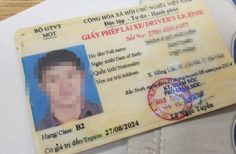 thu tuc cap, doi lai giay phep lai xe khi khong con ho so goc hinh 1