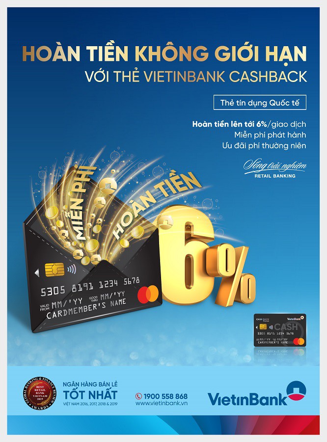 hoan tien khong gioi han cung the vietinbank cashback hinh 1