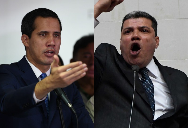 venezuela tiep tuc roi ren voi "chu tich quoc hoi tu xung" hinh 1