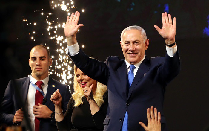 thu tuong israel netanyahu tuyen bo chien thang trong bau cu quoc hoi hinh 1