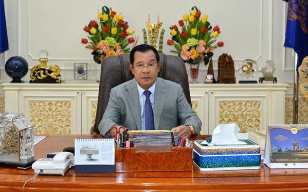 thu tuong hun sen khuyen cao dan campuchia dung di chau au, my va iran hinh 1