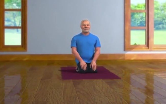 thu tuong an do modi trinh dien dong tac yoga chong covid-19 hinh 1