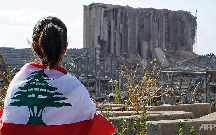 vu no o beirut la noi dau cua vao "vet seo cu" cua nguoi dan lebanon hinh 1