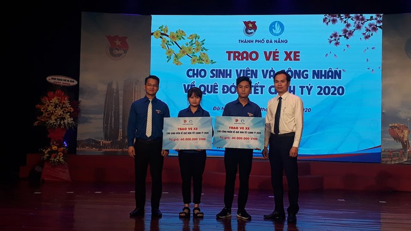 gan 1.200 ve xe mien phi cho nguoi lao dong, sinh vien ve que don tet hinh 1