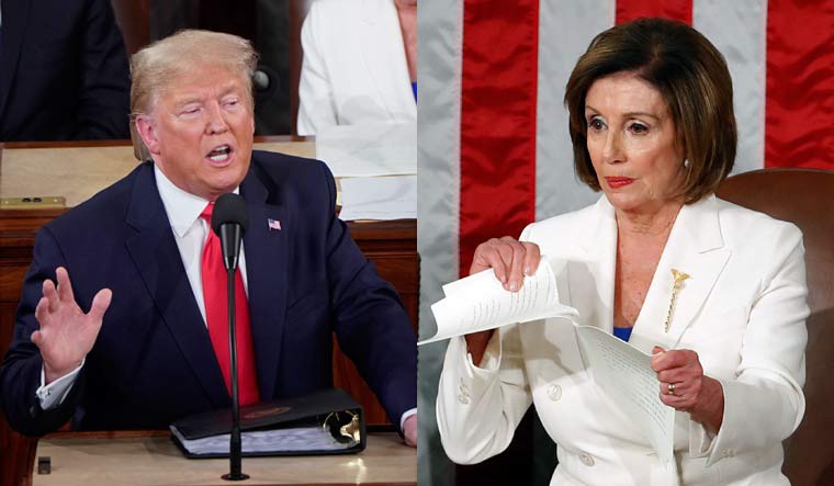 Buổi đọc thông điệp liên bang khoét sâu thêm mâu thuẫn Trump-Pelosi