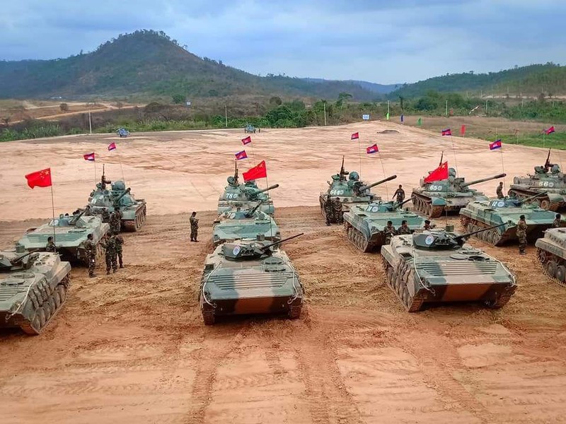khai mac tap tran quan su "rong vang" campuchia - trung quoc hinh 1