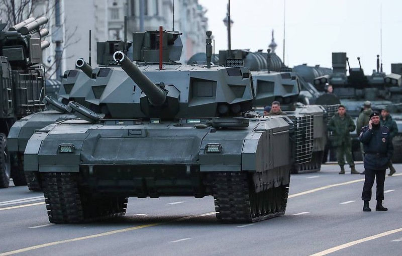nga thu nghiem sieu tang t-14 armata o chien truong syria hinh 1