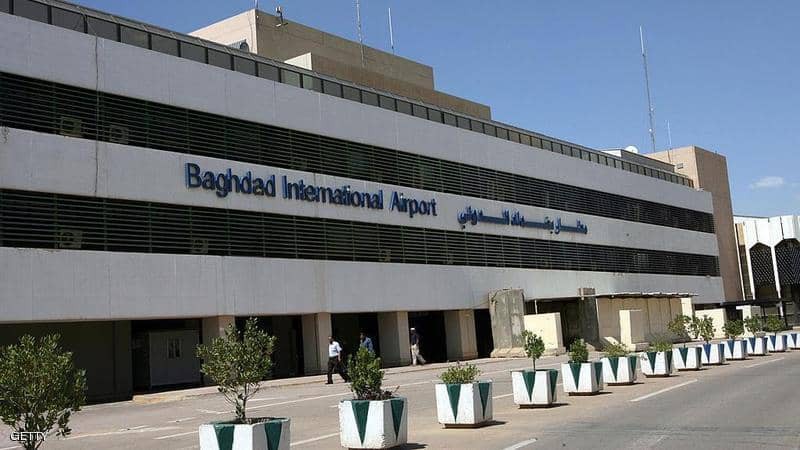 ten lua roi gan san bay baghdad (iraq) hinh 1