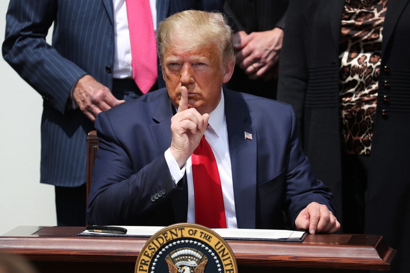 bat loi cua trump va cuc dien kho doan trong cuoc dua bau cu my 2020 hinh 1