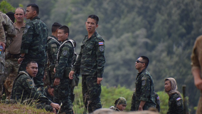 binh si thai lan mac covid-19 sau khi huan luyen chung voi my hinh 1
