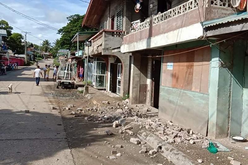 dong dat 6,6 do o philippines lam 41 nguoi thuong vong hinh 1
