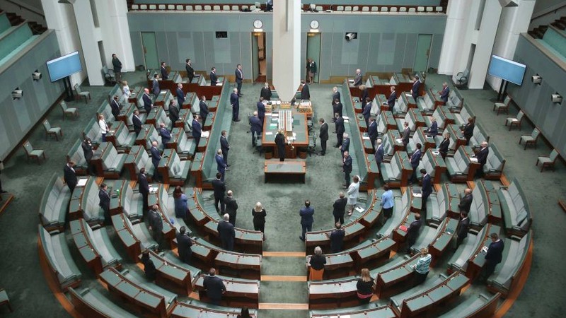 australia lan dau cho phep nghi sy hop quoc hoi truc tuyen hinh 1