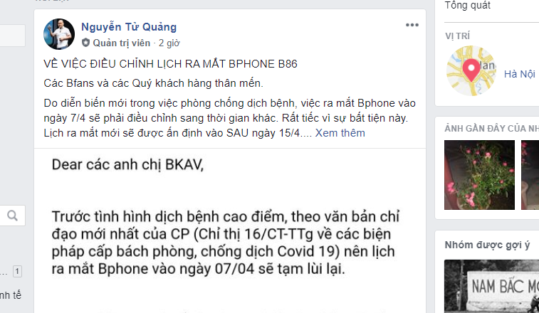 bphone "tre" hen ra mat ngay 7/4 hinh 1