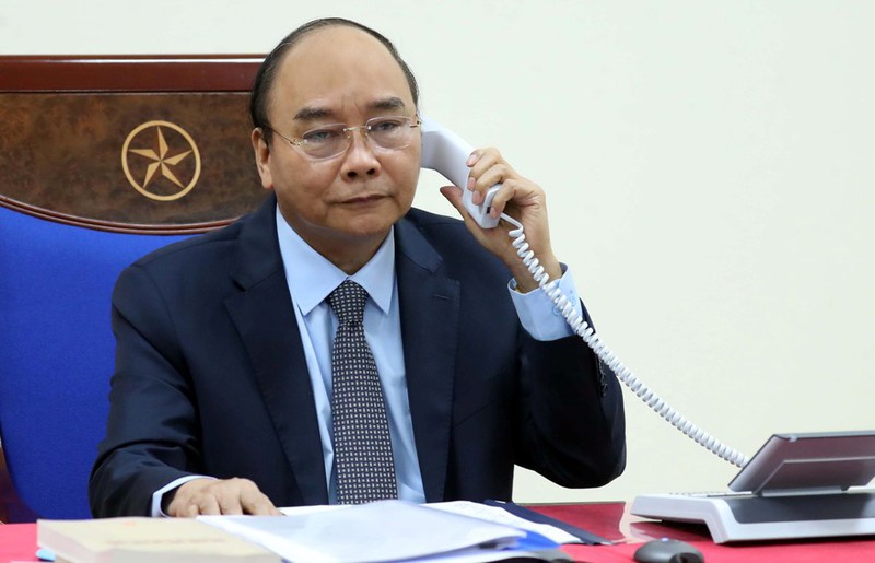 thu tuong nguyen xuan phuc dien dam voi tong thong donald trump hinh 1