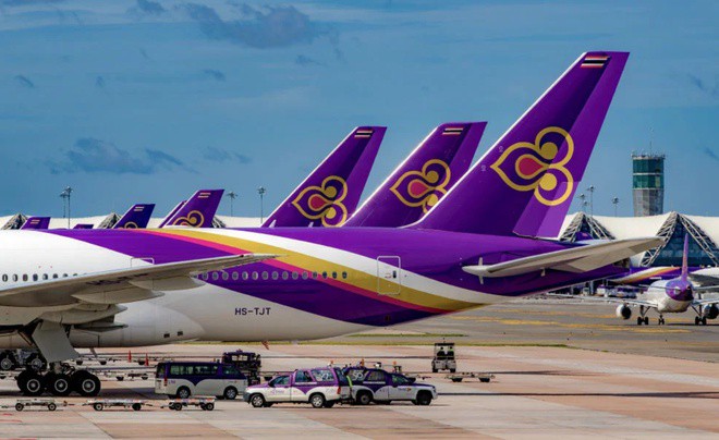 hang hang khong quoc gia thai lan (thai airways) nop don pha san hinh 1