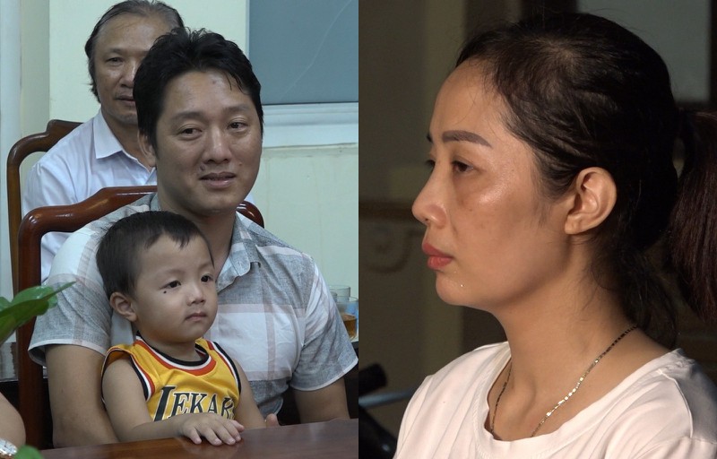 gia dinh be trai 2 tuoi bi bat coc xuc dong nhan lai con tu cong an bac ninh hinh 1