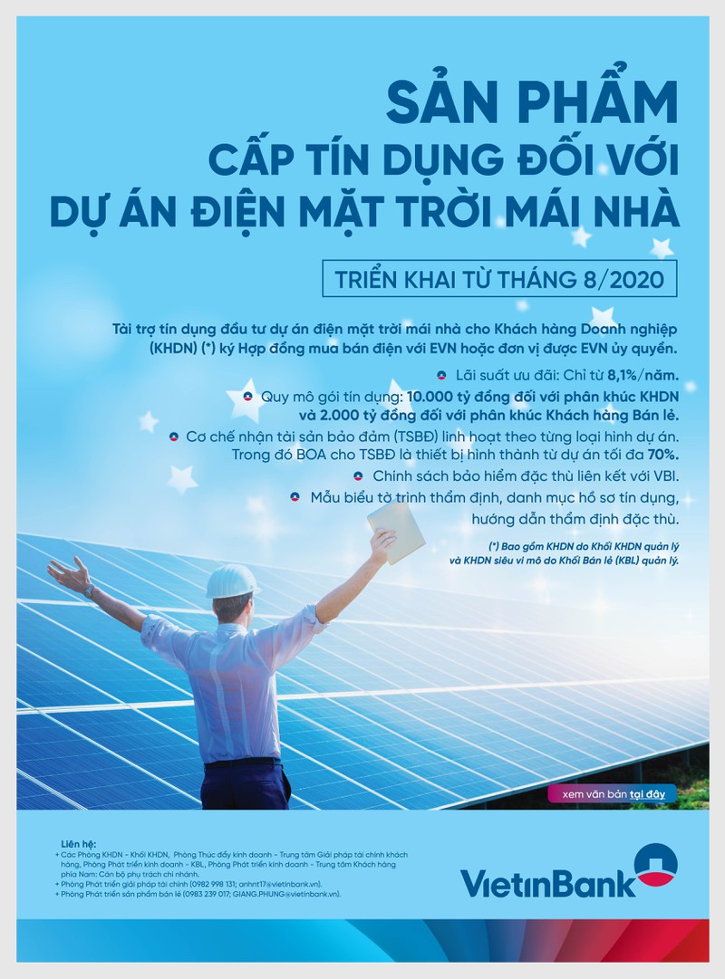 vietinbank dong hanh cung dn trong cac du an dien mat troi mai nha hinh 1