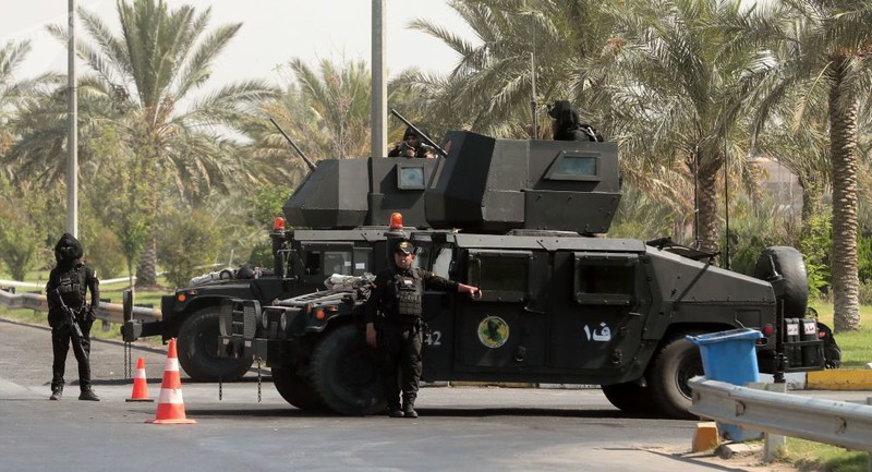 vung xanh cua iraq bi trung hai qua ten lua hinh 1